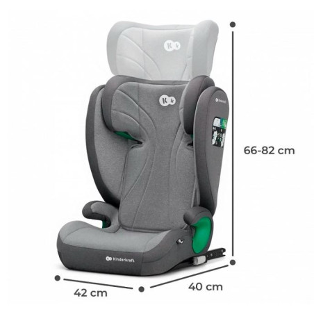 Bilbarnstol junior fix 2 i-storlek 100-150 cm rocket grey