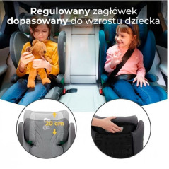 Bilbarnstol junior fix 2 i-storlek 100-150 cm rocket grey