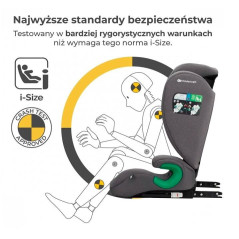 Bilbarnstol junior fix 2 i-storlek 100-150 cm rocket grey