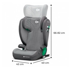 Bilbarnstol junior fix 2 i-storlek 100-150 cm rocket grey