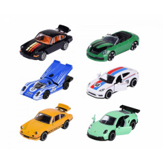Fordonet Majorette Porsche Premium Cars 6 typer mix