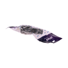 Gummikontaktuttag rakt IP44, svart