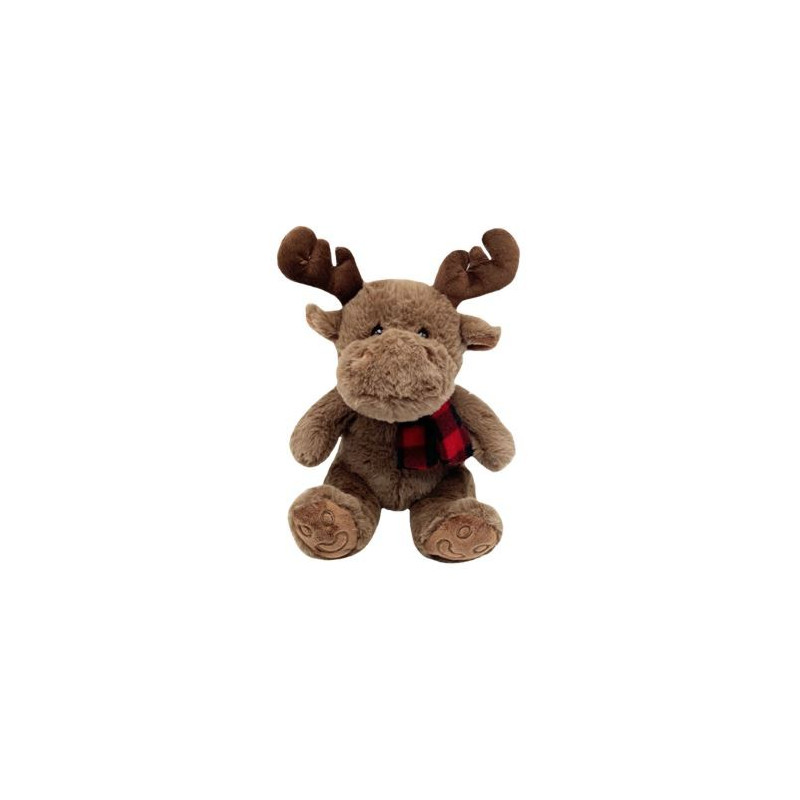 Maskoten ren Rudolf 22 cm