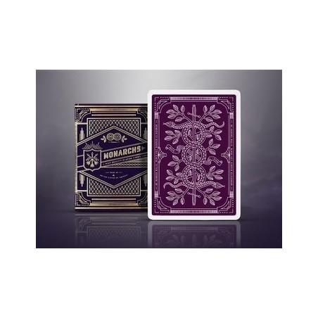 Kort med monarkens lila