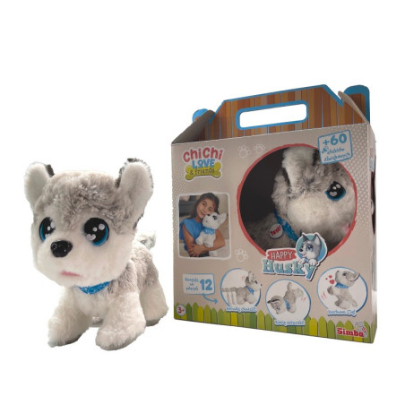 Interaktiv maskot Chichi Love Happy Husky | HandlaSmidigt.se