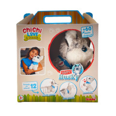 Interaktiv maskot Chichi Love Happy Husky