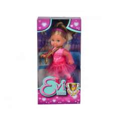 Dockan älskar skridskoåkaren Eva.