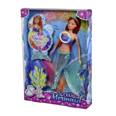 Dockan Steffi Love Lysande sjöjungfru