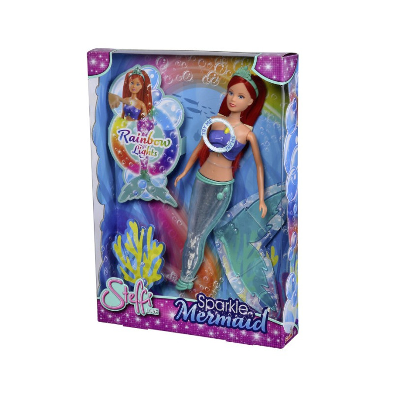 Dockan Steffi Love Lysande sjöjungfru