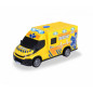 Fordonet är en Iveco ambulans, 18 cm.