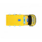 Fordonet är en Iveco ambulans, 18 cm.