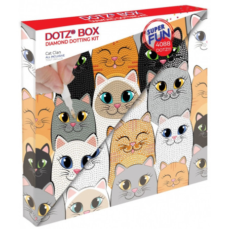 Diamond Dotz-set - kattklanlåda | HandlaSmidigt.se