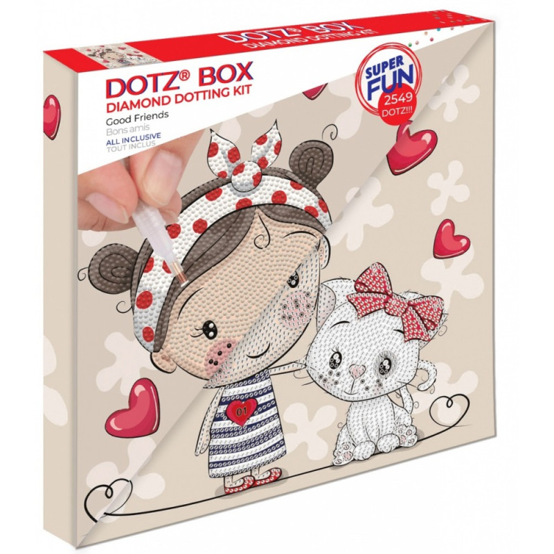 Diamond dotz set - good friends box