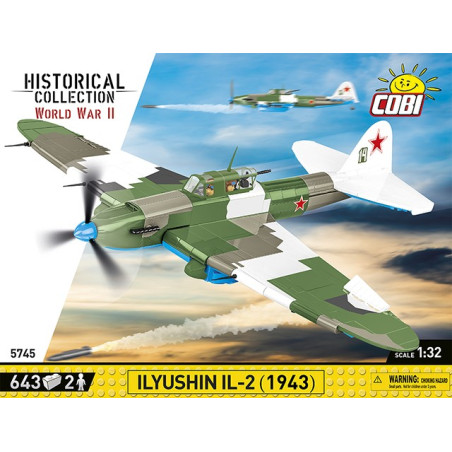 Klosshistorisk samling wwii ilyushin il-2 1943 643 klossar