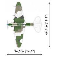 Klocki historical collection wwii ilyushin il-2 1943 643 klocki