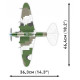 Klocki historical collection wwii ilyushin il-2 1943 643 klocki