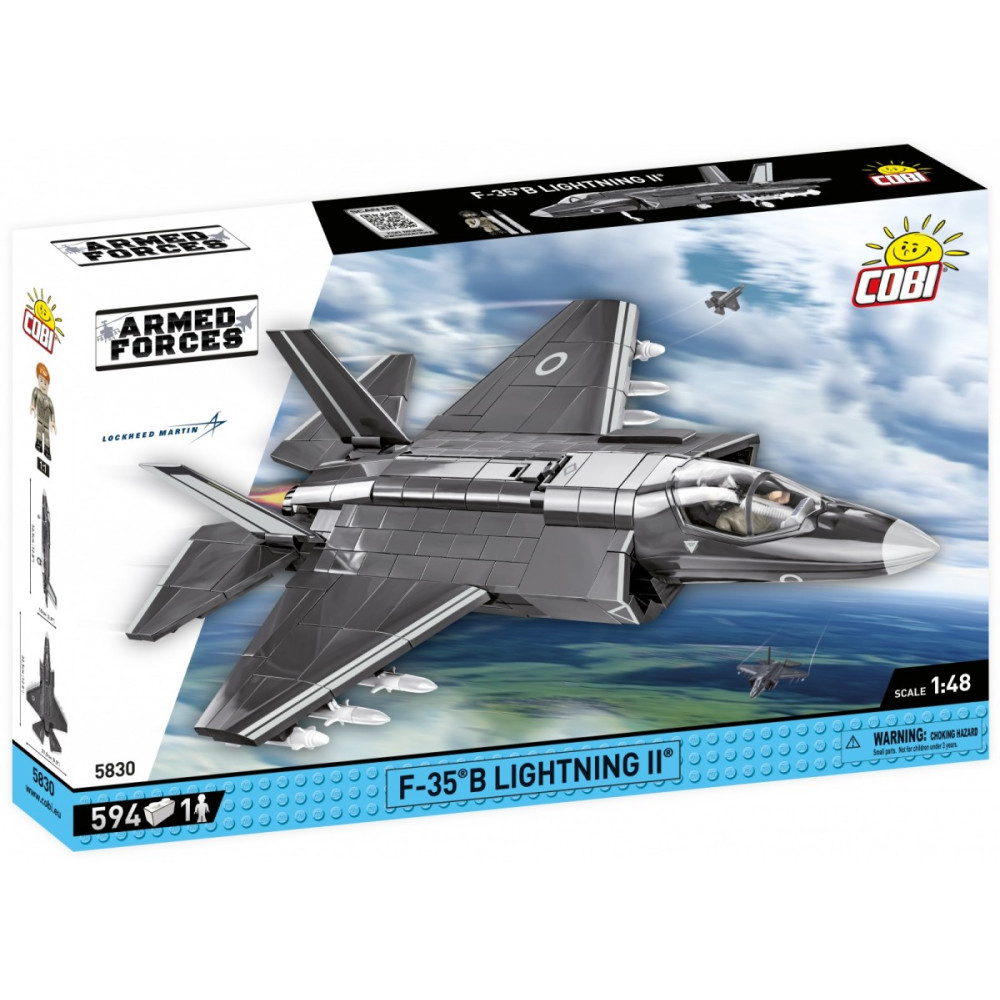 Klocki armed forces f-35b lightning ii 594 klocków