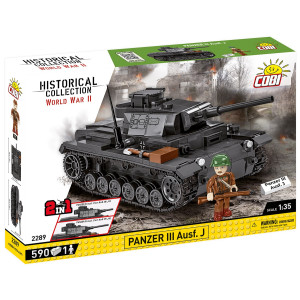 Klocki historical collection wwii panzer iii ausf. j 590 klocków