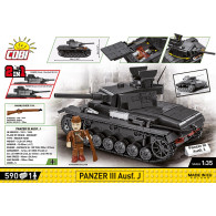 Klocki historical collection wwii panzer iii ausf. j 590 klocków