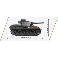 Klocki historical collection wwii panzer iii ausf. j 590 klocków