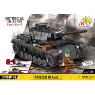Klocki historical collection wwii panzer iii ausf. j 590 klocków