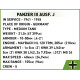 Klocki historical collection wwii panzer iii ausf. j 590 klocków