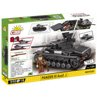 Klocki historical collection wwii panzer iii ausf. j 590 klocków