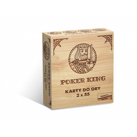 Kortlekar poker king 2x55