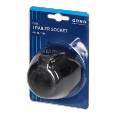 Dragkrok för släpvagn, plast, 7-stift, 12/24V