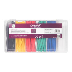 Ett set med krympslangsrör, 100 stycken.