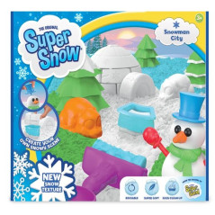 Kinetisk sand super sand rolig snögubbe