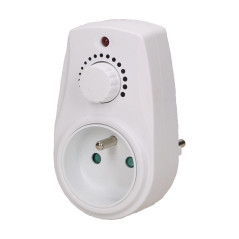 Dimmer med extra eluttag, max 280W