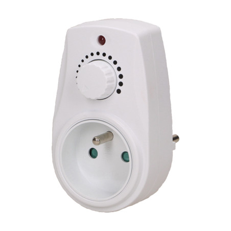 Dimmer med extra eluttag, max 280W