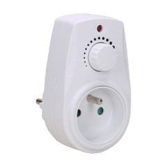 Dimmer med extra eluttag, max 280W