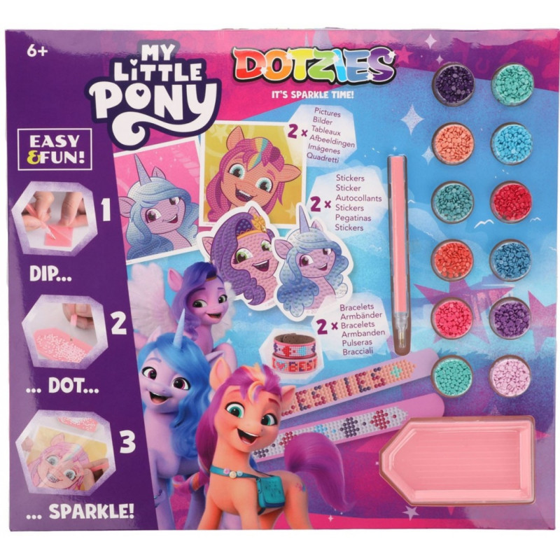 Setet med aktiviteter Diamond Dotz My Little Pony
