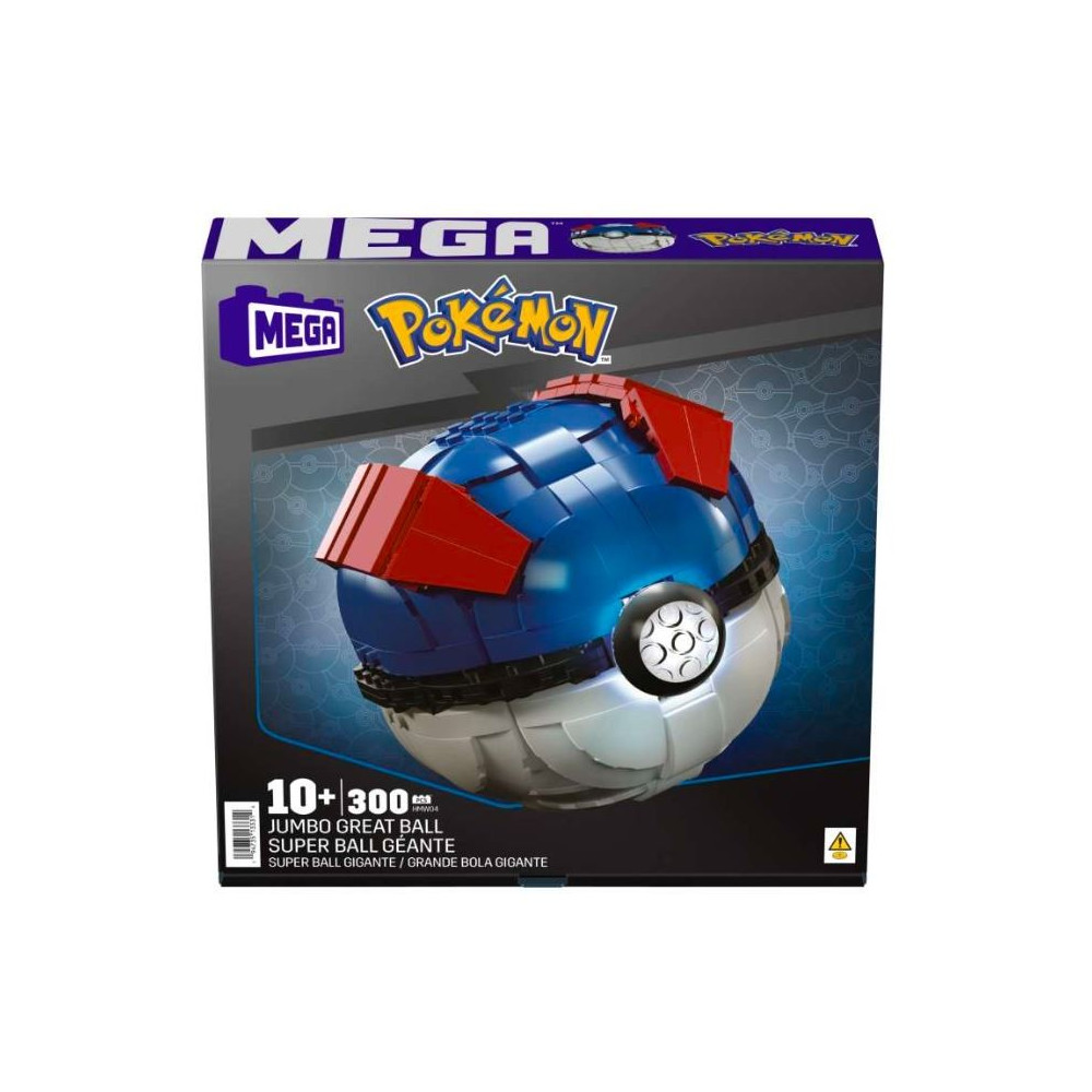 Byggsatsen Mega Construx stora Great Ball Pokemon