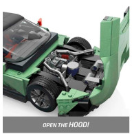 Byggsatsen Mega Hot Wheels Aston Martin Vulcan samlarutgåva.