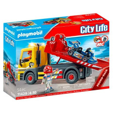 Set med city life-figurer 71429, vägassistans rc