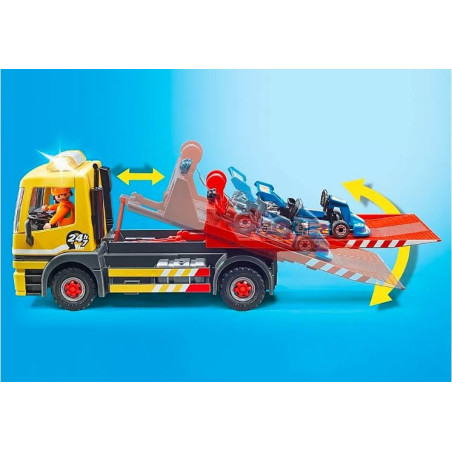 Set med city life-figurer 71429, vägassistans rc