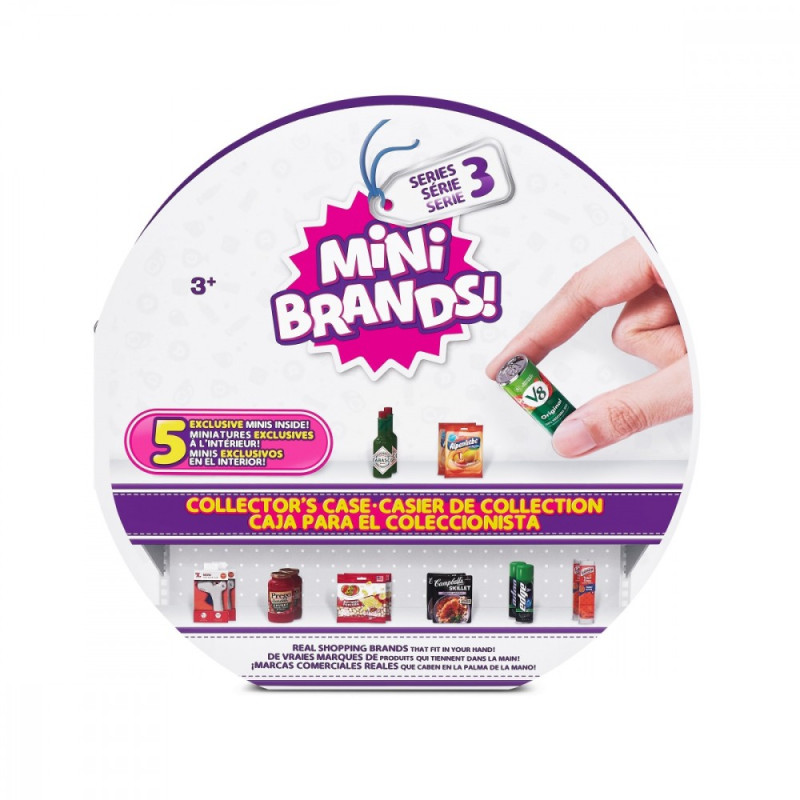 Minifigurer Mini Brands Global samlarkoffert