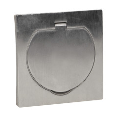 Tätningsskyddat eluttag, IP55 rostfritt stål