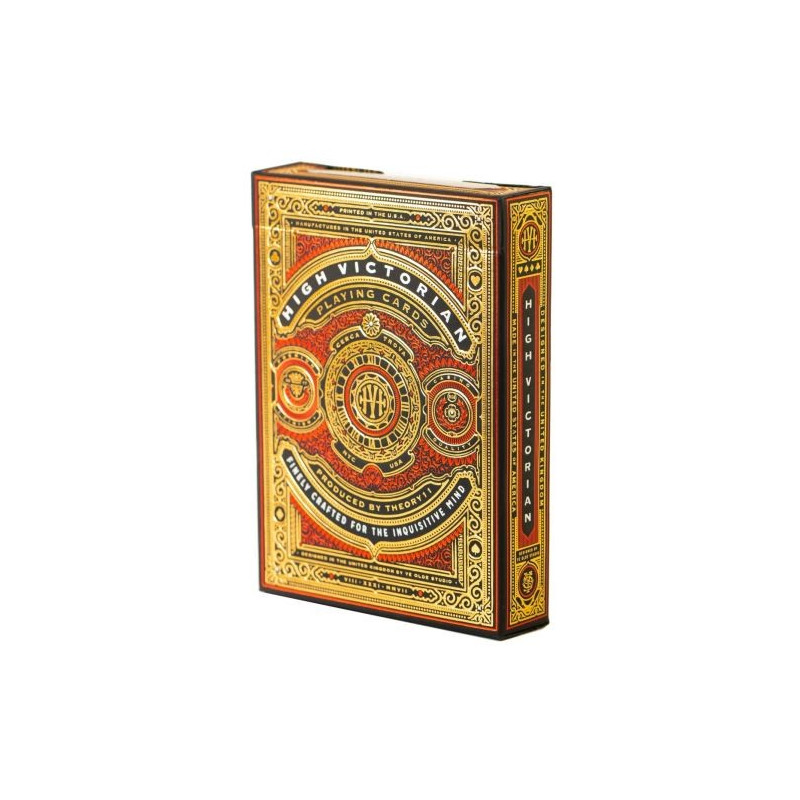 Korten high victorian röd