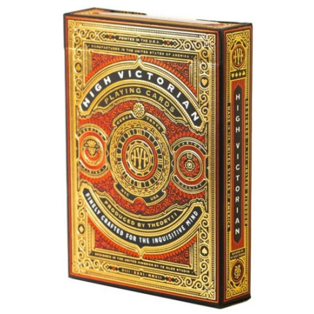 Korten high victorian röd