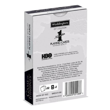 Kortspel Waddingtons nr 1. Game of Thrones