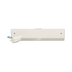 Möbeluttag med strömbrytare, 2x2P+Z, Schuko-version