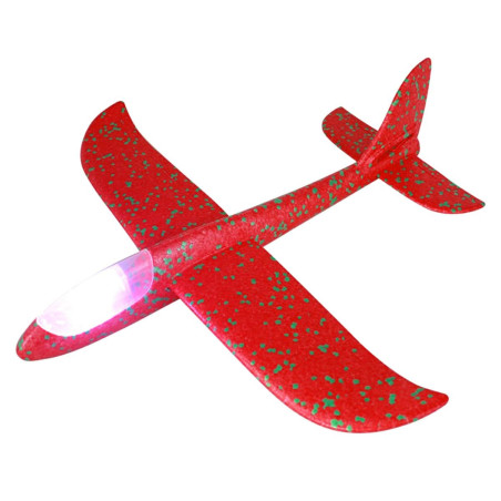 AG667A Flygplan av polystyren 46 cm med LED-ljus