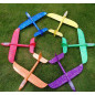 AG667A Flygplan av polystyren 46 cm med LED-ljus