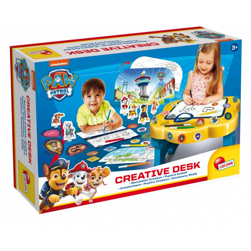 Kreativt skrivbord Paw Patrol