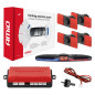 Parksensorset backsensor max led 4 sensorer svarta interna 16,5 mm amio-02291