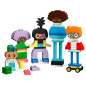 Duplo klossar 10423 figurer med känslor